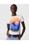 Stella Mccartney Airbrush Graphic Baby Tee White | Women Sweatshirts And T-Shirts