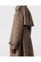 Stella Mccartney Belted Herringbone Trench Coat Prince Of Wales Check | Women Coats And Jackets