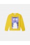 Stella Mccartney Cat Graphic Sweatshirt Yellow | Kids T-Shirts And Tops