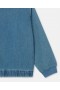 Stella Mccartney Denim Bomber Jacket Blue | Kids Outerwear