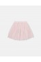 Stella Mccartney Elasticated Layered Tulle Skirt Pink | Kids Pants & Shorts