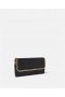 Stella Mccartney Falabella Flap Continental Wallet Black | Women The Iconic Falabella