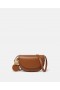 Stella Mccartney Frayme Whipstitch Small Shoulder Bag Tan Brown | Women Crossbody Bags