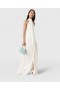 Stella Mccartney Halterneck Panel Maxi Dress White | Women Dresses