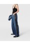 Stella Mccartney Lace High-rise Straight Leg Jeans Vintage Wash Blue Denim | Women Denim
