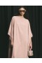 Stella Mccartney Lead-free Crystal Caftan Dress Dusty Rose Pink | Women Dresses
