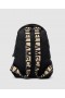 Stella Mccartney Logo Strap Backpack Black | Women Backpacks