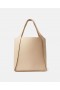 Stella Mccartney Logo Tote Bag Oat | Women Top-Handle Bags