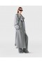 Stella Mccartney Oversized Belted Trench Coat Mist | Women Coats And Jackets