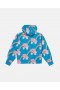 Stella Mccartney Rollerskate Rainbow Print Fleece Blue | Kids Outerwear