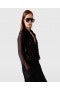 Stella Mccartney Sheer Ruffled Chiffon Shirt Black | Women Shirts And Tops