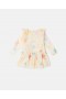 Stella Mccartney Star Pattern Frilled Tulle Dress Multicolor | Kids Dresses & Jumpsuits