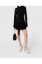 Stella Mccartney Tiger Print Tie-neck Midi Dress Black Tiger Print | Women Dresses