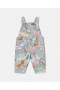 Stella Mccartney Woodland Print Denim Dungarees Blue | Kids Baby Girls