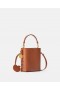 Stella Mccartney Woven Bucket Bag Tan Brown | Women Top-Handle Bags