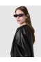 Stella Mccartney Wrapped Cape-front Ruched Top Black | Women Shirts And Tops