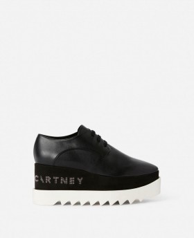 Stella Mccartney Elyse Platforms Black | Women Wedges