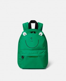 Stella Mccartney Frog Graphic Backpack Green | Kids Shoes And Accessories