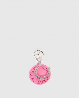 Stella Mccartney Horseshoe Logo Keychain Multicolor | Women Keyring And Charms