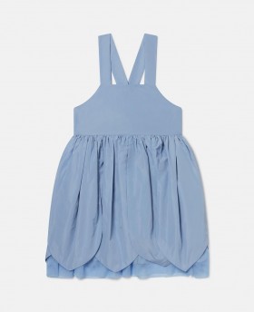 Stella Mccartney Petal Panel Skirt Dress Blue | Kids Dresses & Jumpsuits