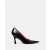 Stella Mccartney Elsa Pointed-toe Pump Pitch Black | Women Heels