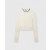 Stella Mccartney Falabella Chain Fine-knit Sweater Natural | Women Knitwear