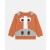 Stella Mccartney Horse Graphic Sweatshirt Brown | Kids Baby Boys