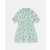 Stella Mccartney Ladybird Short-sleeve Pleated Trim Dress Green | Kids Dresses & Jumpsuits