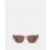 Stella Mccartney Logo Cat‐eye Sunglasses Translucent Rose And Gold | Women Sunglasses