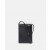 Stella Mccartney Logo Grainy Alter Mat Crossbody Phone Pouch Black | Women Wallets