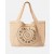 Stella Mccartney Logo Raffia Large Tote Bag Natural | Women Tote Bags