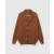 Stella Mccartney Oversized Ribbed V-neck Cardigan Tobacco | Women Knitwear