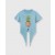 Stella Mccartney Pineapple Tie-front Cotton T-shirt Washed Light Blue | Women Sweatshirts And T-Shirts