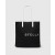 Stella Mccartney Smc Bananatex® Large Tote Bag Black And White | Women Tote Bags