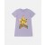 Stella Mccartney Star Graphic Fringe T-shirt Dress Purple | Kids Dresses & Jumpsuits