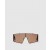 Stella Mccartney Translucent Rectangle Sunglasses Translucent Brown Monochrome | Women Sunglasses
