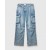 Stella Mccartney Vintage Wash Denim Cargo Jeans Blue | Women Denim