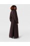 Casaco trench coat dupla face com cinto Stella McCartney marrom chocolate | Casacos e jaquetas femininas