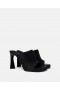  Mules de salto alto Stella McCartney Elsa pretas | Sapatos de salto alto femininos