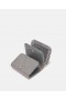  Carteira pequena com aba Stella McCartney Falabella cinza | Carteiras femininas