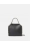  Bolsa tote pequena Falabella preta da Stella McCartney | Feminina A icônica Falabella