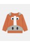  Moletom Stella McCartney com estampa de cavalo, marrom | Infantil/Bebê