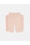 Calça Jogger Infantil Stella McCartney com Franjas Estilo Western, Rosa Pêssego | Calças e Shorts Infantis