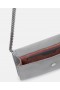  Stella McCartney Falabella Lips pénztárca, keresztpántos táska, szürke | Az ikonikus Falabella női táska