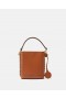  Stella McCartney Frayme Mirum® Mini Square Bucket Bag Brandy | Női felső fogantyús táskák