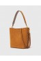  Stella McCartney Frayme Whipstitch Crossbody táska Brandy | Női felső fogantyús táskák