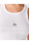  Stella McCartney Star Tank Top Tiszta Fehér | Női Pulóverek és Pólók