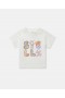  Stella McCartney Stella Woodland Lettering Crewneck póló, fehér | Gyerek, Baba, Lány
