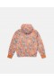 Stella McCartney Stella Woodland Lettering kapucnis esőkabát narancssárga | Gyerek felsőruházat