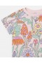  Stella McCartney Woodland Print Crewneck T-Shirt Pink | Gyerek Pulóverek és Pólók